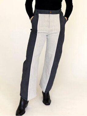 NWT Sugar Cilantro Poppy Pants in Domino